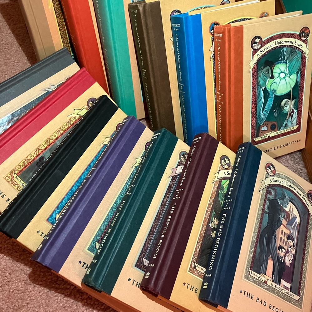 A Series of Unfortunate Events Books 1-13
